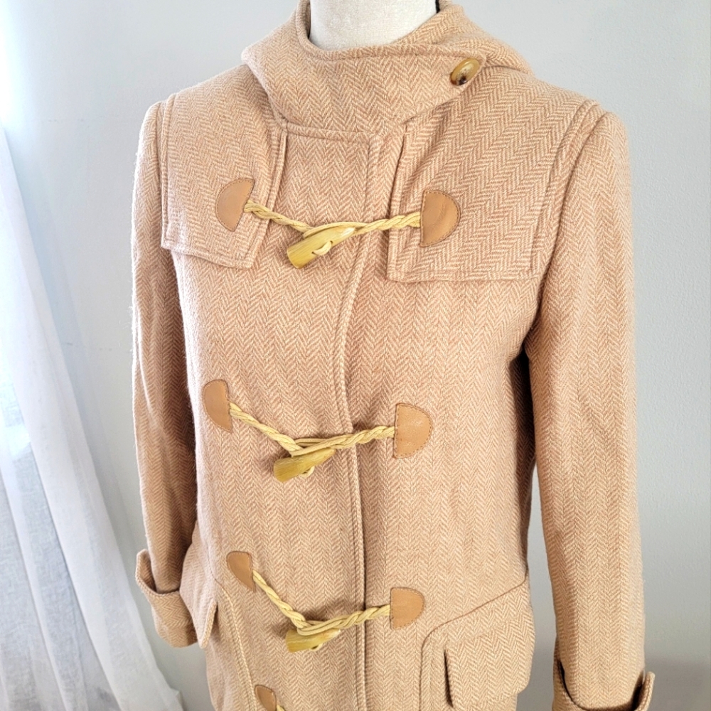 American living nude beige hoodie coat